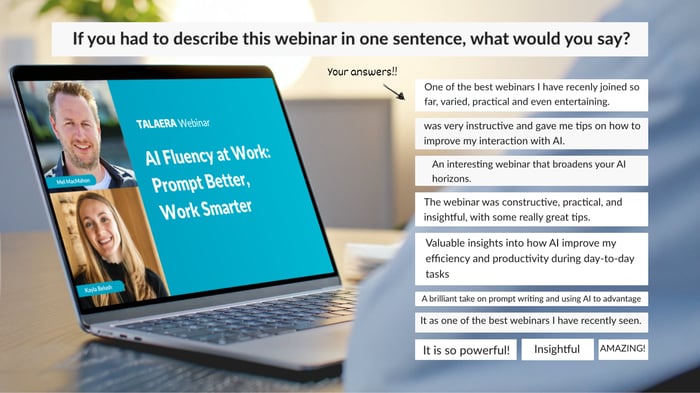 AI Fluency Webinar Rating